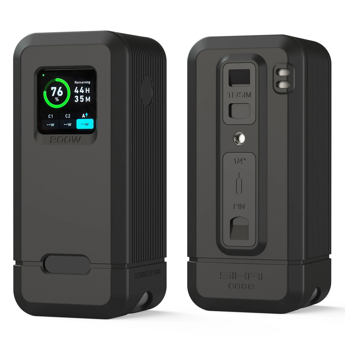 Silicone Case for Anker Prime 27,650mAh 250W/20,000mAh 200W Power Bank TF/SIM card PIN storage Carrying Travel Case Storage Bag