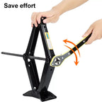 2.5T 1.5T car jacks 2 in 1 Manual Lift Jack Car Repair Tool Lifting Tool with Labor-saving Ratchet Wrench Foldable Jack for Car CM World