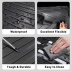 for Chevrolet Tahoe / Suburban / GMC Yukon 7Seats 2021-2025 TPE Car Floor Mats Waterproof Non-Slip Easy Clean Accessories