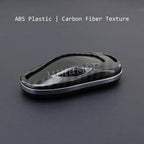 For Tesla Model 3 Y S Carbon Fiber Car Key Fob Cover Case Chain Ring Shell 2018 2019 2020 2021 2022 2023 2024 CM World
