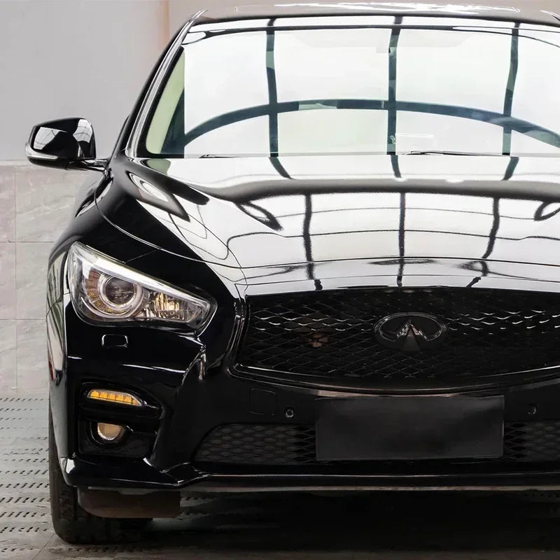 The 1.52mx16.5m full-body ultra-bright black PET packaging film is both heat-resistant and scratch-resistant