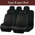 AUTOKING 4pcs/9pcs  Universal Polyester Car Seat Cover Set Car Accessories Interior Fit For Most Car, Truck, SUV, or Van CM World
