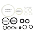 3 Tons Horizontal Jack Accessories Hydraulic Plunger Piston Oil Seal Ring Small O-Ring / Horizontal 3 TON Repair Kit CM World