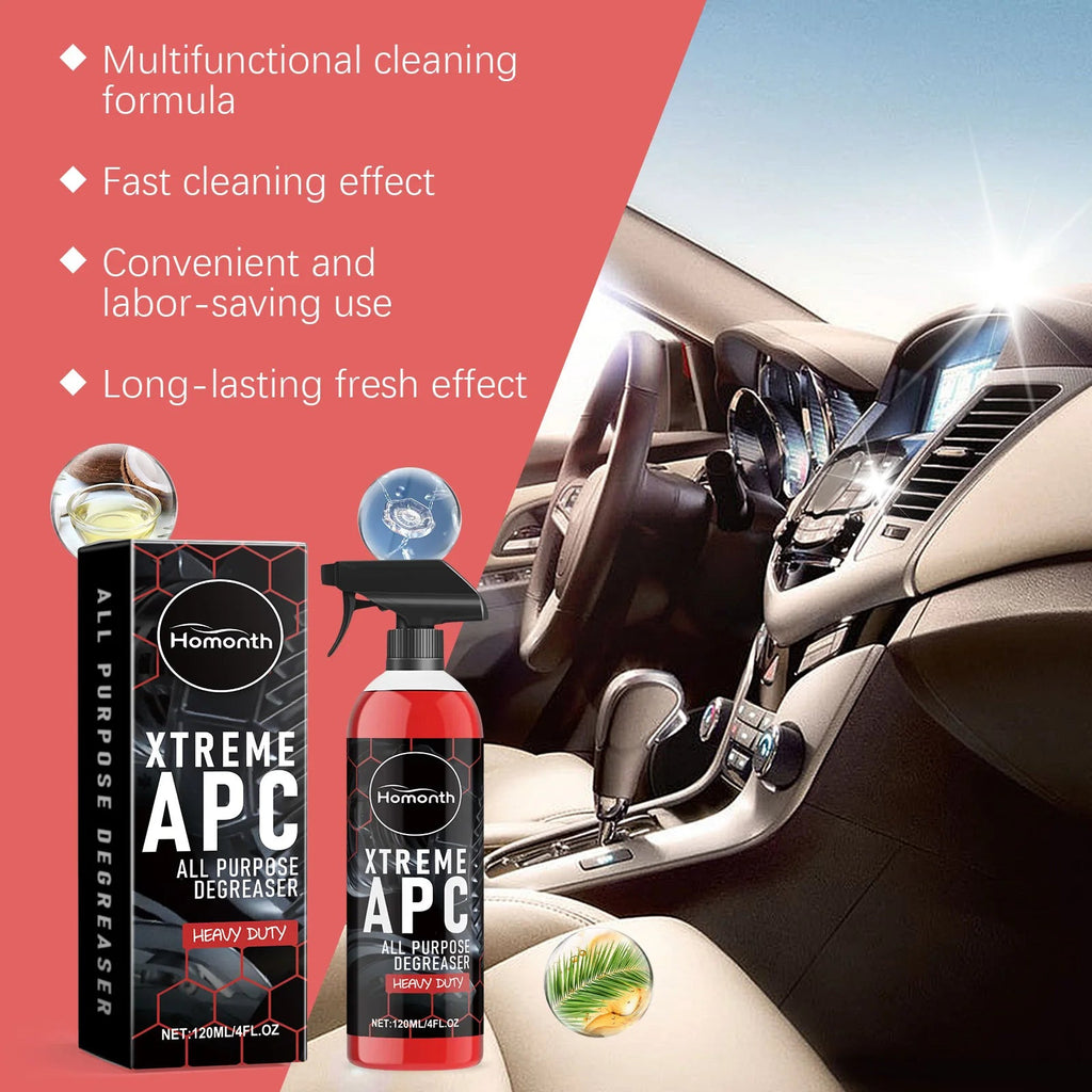 Multifunction Car Degreaser Cleaner Auto Interior Dashboard Leather Seat Stain Remover Cleaning Agent Car Detailing Maintenance CM World