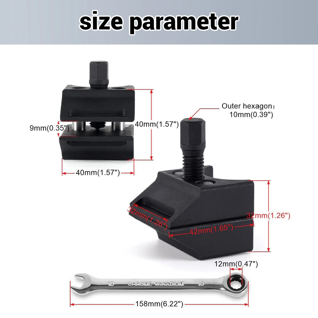 Car Suspension Split Hub Steering Knuckle Spreader Automotive Suspension Strut Separator Hydraulic Shock Absorber Removal Tools CM World