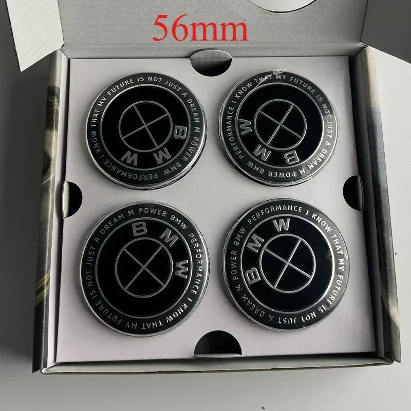 56/68mm BMW hub cover magnetic suspension hub center cover 1 3 5 7 series, 1x3x5x6 m2 m3 m4 m5 m6 automobile tire center logo. CM World