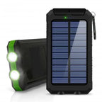 Solar Power Bank 80000mAh Portable Charging Poverbank External Battery Charger Strong Light LDE Light for All Smartphones Car Mobile World