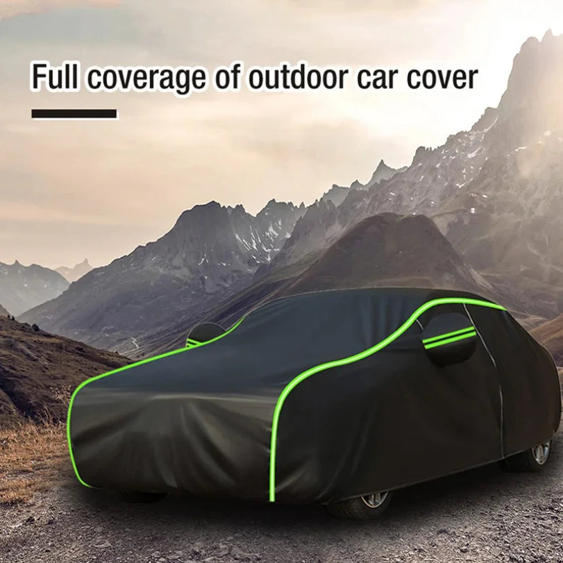 Car Cover Oxford Cloth Full Cover All Seasons Universal Sunshade Sunscreen Rainproof Car Cover Waterproof Car Cover Car Cover CM World
