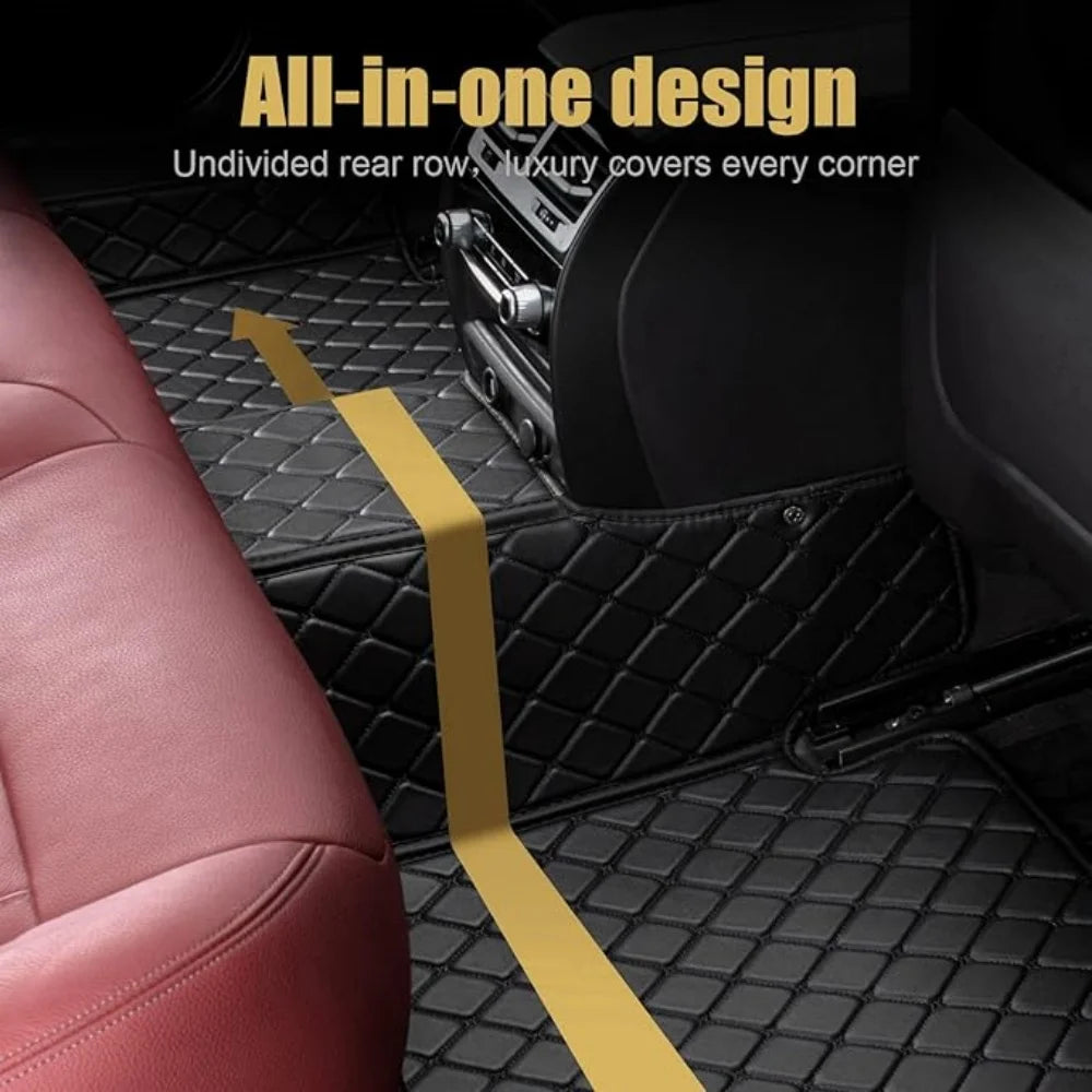 Custom Car Floor Mats For Renault Duster 2011-2017 2018-2022 Years Full Coverage Floor Mats Luxury Floor Liners Car Accessories