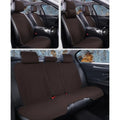 All Seasons Universal Car Seat Protector Mat Suede Car Seat Covers Full Set Auto Accessories Interior Car Seat Protector Cushion CM World
