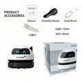 Latest Model  Wireless USB Rechargeable Desktop Dust Vacuum｜Mini Table Car Vacuum Cleaner With Detachable Nozzle Cleaning Tool