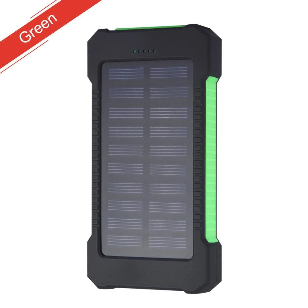 500000mAh Outdoor Solar Power Bank Super Fast Charging Portable External Battery for iPhone Samsung Huawei