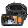 Endoscope Camera 4.3 Inch Screen Replaceable 1-100 Meter Rigid Cable HD1080P 8MM Lens Pipe Inspection USB Borescope LED 2600mAh CM World