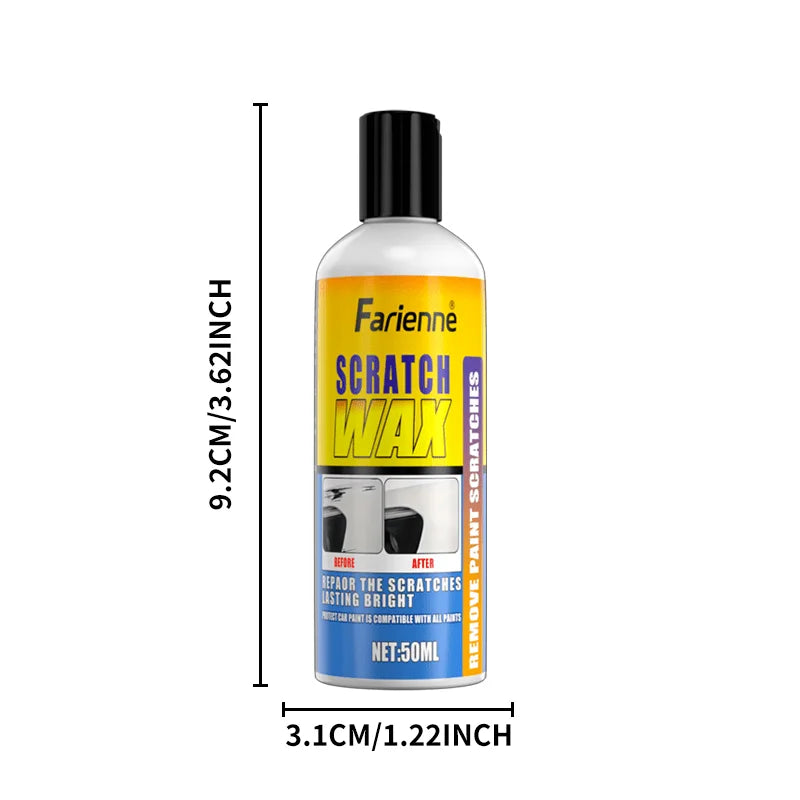 Universal Car Scratch Repair Kit - Polishing & Waxing Paste for All Paint Colors, Designed for Vehicle Surface Restoration CM World