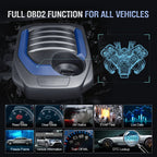 ANCEL OBD2 Scanner VOD700 ABS Bleeding Injector Oil ETC BMS EPB TPMS D.PF Reset for Volvo Car Code Reader Diagnostic Scan Tool Car Mobile World