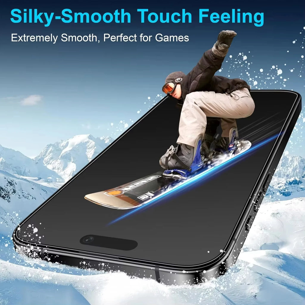 For iPhone 18 17 Pro Max Full Cover Privacy Screen Protector For iPhone 15 16 14 13 11 12 Pro Max Air 7 Plus SE Soft Matte Film