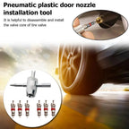 Tire Valve Core And Remover Set Car Puller Wheel Bike Bicycle Motorcycl Car Repair Accessories Hand Tire Cleaning Tool