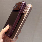 Large Window Glass Camera Protection for Magsafe Case for iPhone 18 17 16 15 14 13 Pro Max Laser Back Wireless Charging Cover