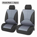 Universal 5-Seats Car Seat Cover Elastic Breathable leather Comfort Fit for most Cars CM World