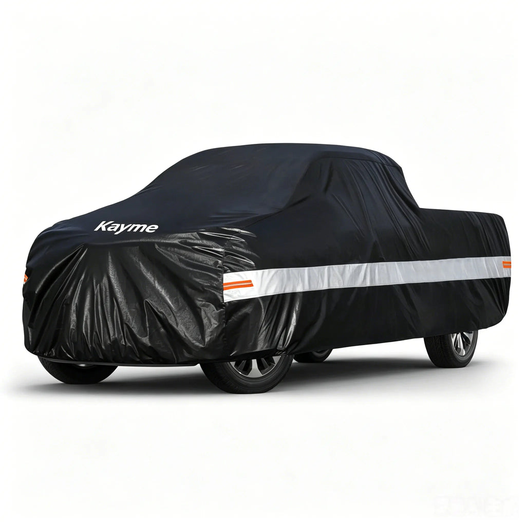 10 Layers Thick Car Cover 100% Waterproof Outdoor Rain Snow UV Dust Sun Protection Full Body Auto Cover All Season Universal Fit