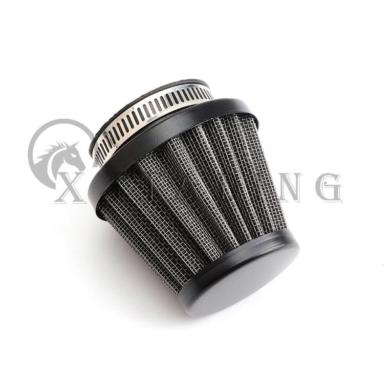 Motorcycle 35mm 38mm 42mm 45mm 48mm Mushroom Head Air Filter Cleaner Intake Pipe Modified Scooter Pit Dirt Bike ATV Universal CM World