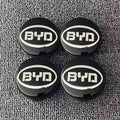 4pcs 55/58/68mm Car Wheel Center Hub Cap Badge Emblem Decal Wheel Sticker For BYD Atto 3 Yuan Plus Song Plus Seal Dolphin Seali