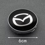 4pcs 56/60mm Car Wheel Center Hub Caps Rim Cover For Mazda 2 3 5 6 323 626 CX3 CX5 CX30 Demio Atenza Axela MX3 MX5 RX8 Accessory