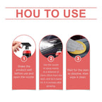 Multifunction Car Degreaser Cleaner Auto Interior Dashboard Leather Seat Stain Remover Cleaning Agent Car Detailing Maintenance CM World