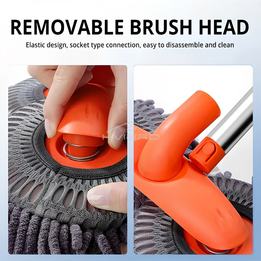 1X Car Cleaning Wash Multipurpose Kit Microfiber Brush Mop Sponge Wipe Auto Home Tools Universal Clean Accessories Yellow Gray CM World
