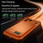 10000mAh Slim Power Bank for MagSafe,Magnetic Wireless 20W Fast Charging Portable External Battery For iPhone 12-17 Pro Samsung Car Mobile World