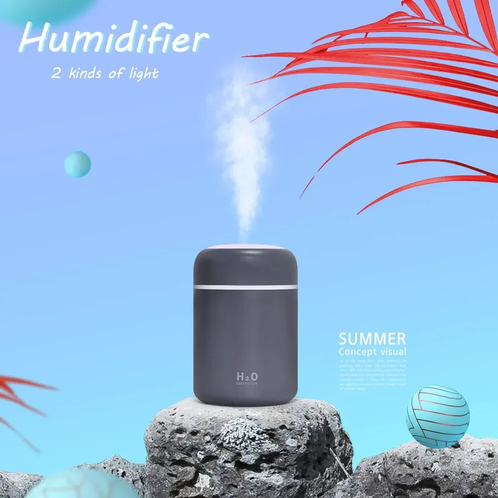 Portátil USB Ultrasonic Aroma Difusor Colorido Cup Umidificador Cool Mist Maker Purificador de Ar Casa Carro CM World