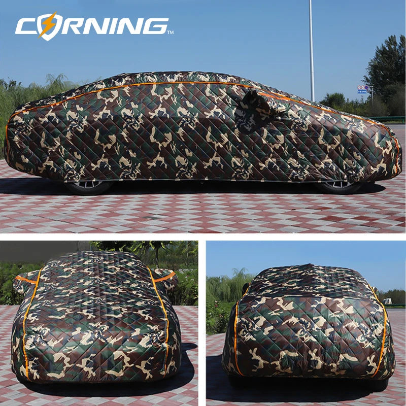 Car Covers Winter Windshield Resistant Cover Snow Hail Proof Protect Outdoor Awning Auto Front Windscreen Frost Prevention Outer Car Mobile World