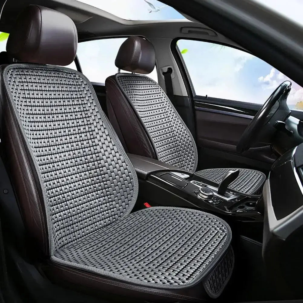Car Cushion Summer Cool Cushion Ice Silk Seat Cover Car Cushion Seasonal Universal Cool Cushion Car Mobile World