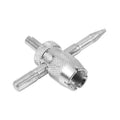 1Pc Silver Auto Tyre Valve Core Puller Repair Tools 4-in-1 Car Truck Tire Screwdriver Valve Stem Core Remover Installer Tool CM World