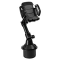 Universal 360° Car Cell Phone Stand Cup Holder Stand Drink Bottle Long Mount Support Smartphone Mobile Phone Bracket Accessories CM World