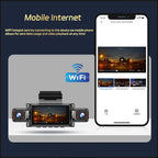 4Channel 1080P Dash Cam WiFi Car DVR with Front Inside Rear View Infrared Night Vision And Reversing Camera for Driving Recorder Car Mobile World