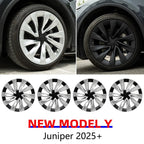 for Tesla New Model Y Juniper 2025 20inch Wheel Hubcap Front Rear Wheel Hup Caps Protect Cover Launch 2026 Exterior Accessories CM World