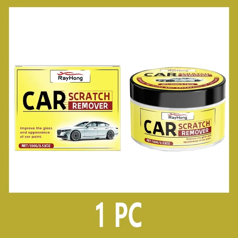 100g NanoTech Scratch Remover Wax - 3Min Repair/Color-Adaptive, No Tools & HydroShield UV Protection CM World