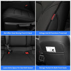 coverdream Camry Car Seat Covers Custom Fit for Toyota Camry Hybrid 2025 2026 SE/LE/XLE/XSE Waterproof Leather Car Seat Cover
