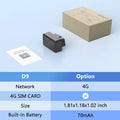 4G Mini OBD Car Tracker Builtin Battery Plug Play OBD II Car GPS Tracker Auto Truck Car Anti-Theft Vibration Alarm Free APP CM World