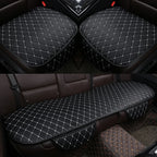 Universal Car Seat Covers PU Leather Seat Cover Auto Interior Accessories Mat Protector Car Leather Support Pad Car Seat Covers CM World