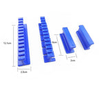 Blue Adhesive Glue Tabs Set Auto Paintless Dent: Repair Tool Long Pulling Tabs Body Removal