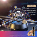 Solar-Powered Rotating Dashboard Aromatherapy Car Center Console Ornament, Car Perfume For The Interior