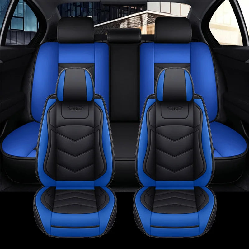 Five-Seater Car Seat Covers Four Seasons Pad Universal Fit for Most Cars Automotive Seat Cushion Protection