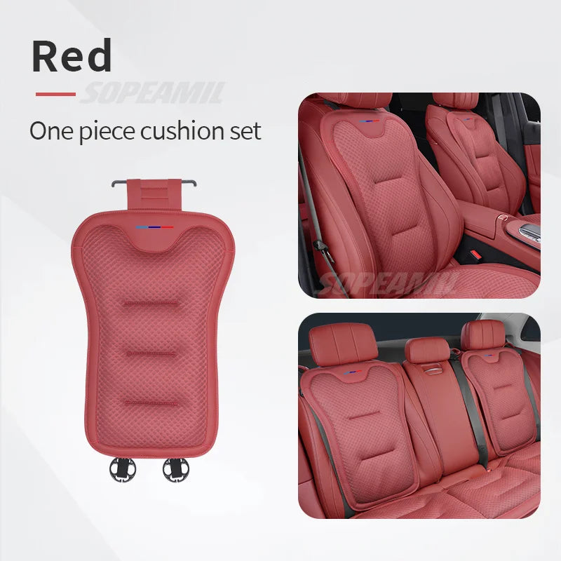 Car Seat Cushion Cover Ice Silk Seat Protector Pad For BMW M Power X3 X4 X5 X7 E36 E39 E46 E60 E65 E90 F10 F15 F20 F25 F30 G20