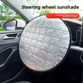 Universal Car Steering Wheel Cover, Anti-Slip Sun Protection, Breathable Heat-Resistant Auto Steering Wheel Protector ﻿