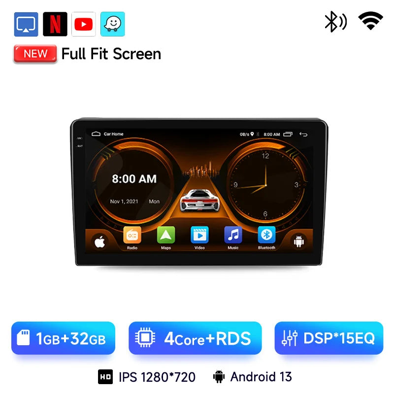 Car Radio 2 Din Stereo For Citroen Berlingo B9 Peugeot Partner 2008-2019 Android Auto Multimedia Player 4G WIFI Carplay GPS Navi CM World