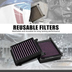 NICECNC For Honda CRF1100L Africa Twin 2020-2025 High Flow Air Filter Africa Twin CRF1100L Africa Twin 2024 2023 2022 2021 2020 CM World