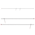 Stainless Steel Car Sheet Metal Tools Accident Body Beam Repair Correction Inspection Two-dimensional Measuring Tape
