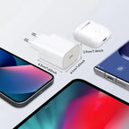 30W PD Fast Charger for Charging Box Brick PD 30W USB C Quick Fast Charger Power Adapter Cube for iPhone Samsung Xiaomi Huawei Car Mobile World